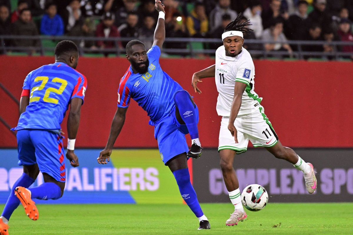 Nigeria vs DR Congo live: Latest score and updates from World Cup 2026 play-off