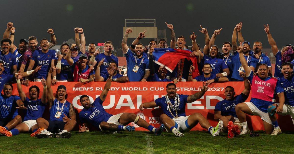 Samoa survive huge scare from Belgium to qualify for RWC 2027
