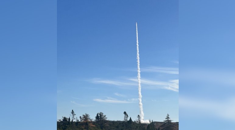 Nova Scotia company says it has launched its second suborbital test rocket