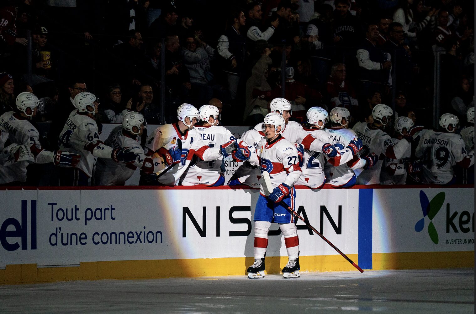 Laurent Dauphin’s four-goal day powers the Rocket to victory