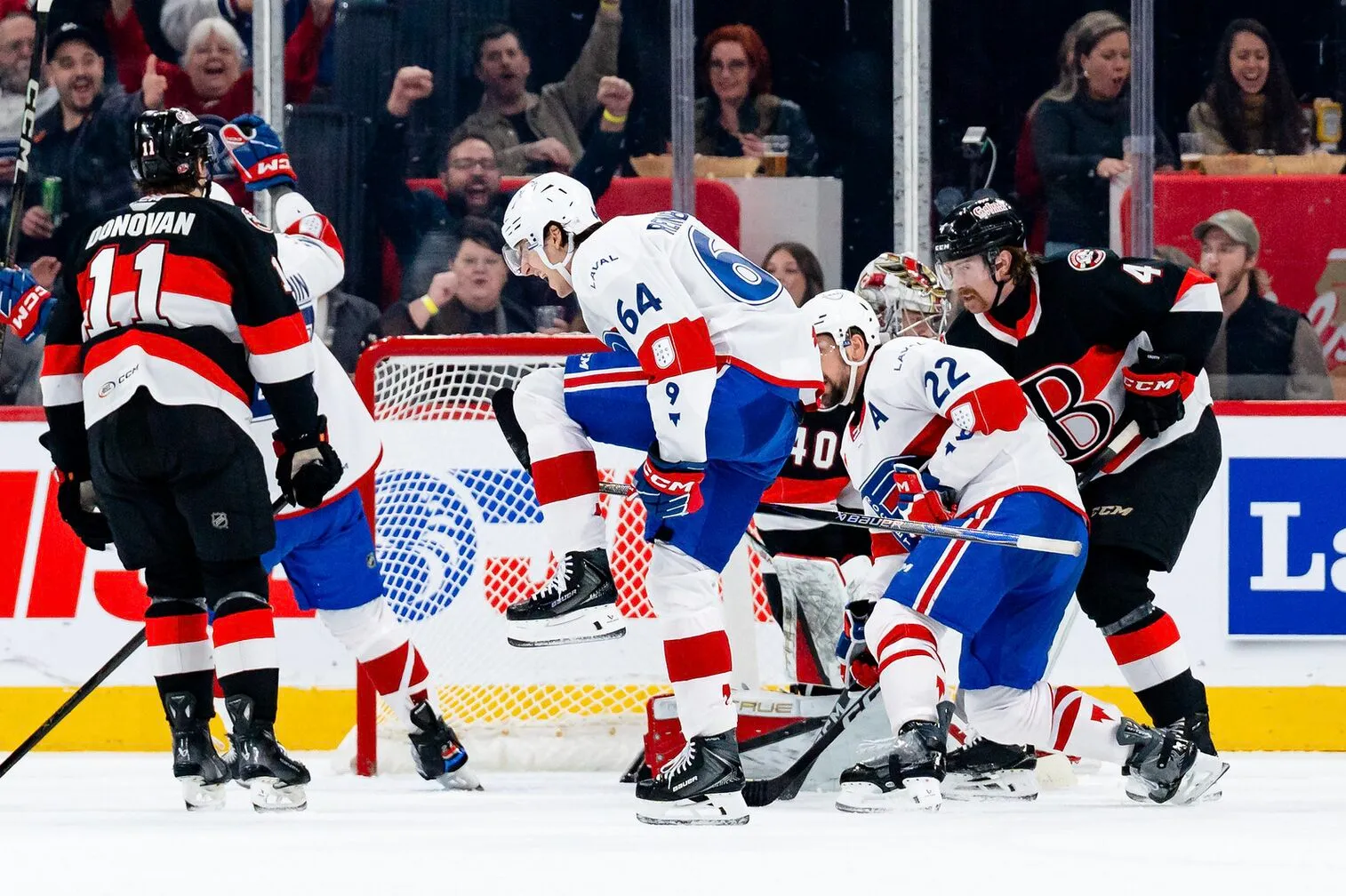 Reinbacher and Engström guide Laval to OT win