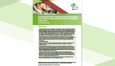 Assessing the risk of influenza for the EU/EEA in the context of increasing circulation of A(H3N2) subclade K