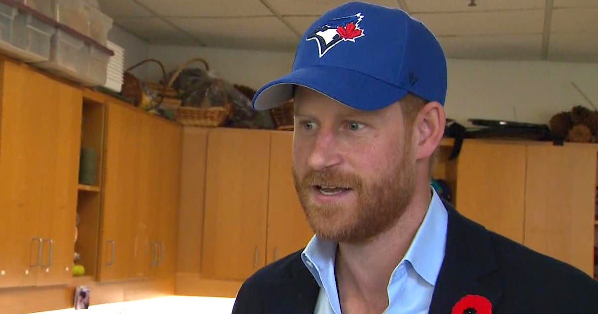 ‘I was under duress’: Prince Harry apologizes to Canada for wearing L.A. Dodgers hat during World Series - CTV News