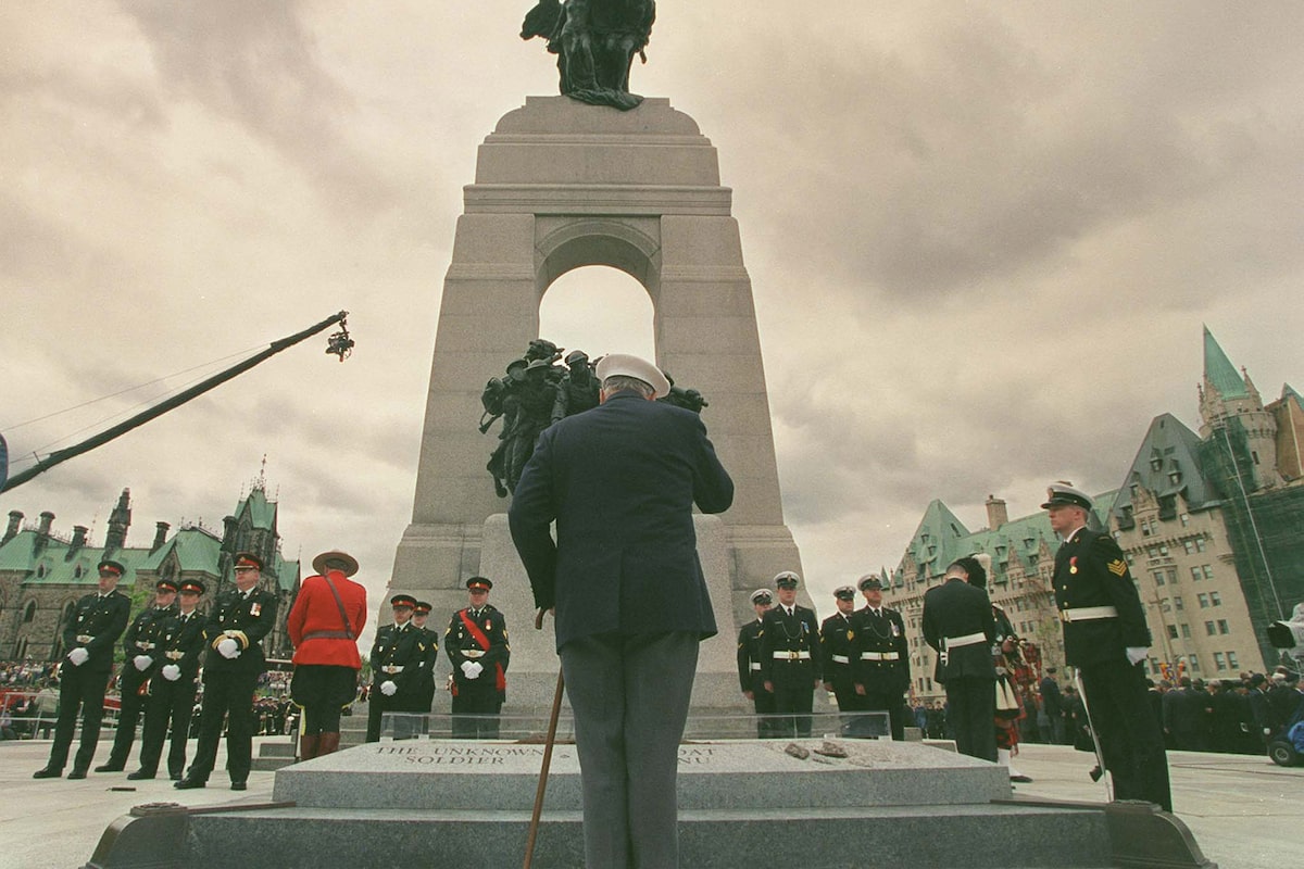 For the 25th time, the Tomb of the Unknown Soldier is central to Remembrance Day ceremonies