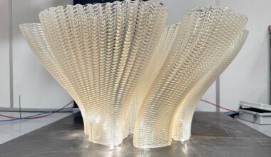 Arkema and Poolp unveil Nomura, a sculptural, bio-based coffee table produced using 3D printing