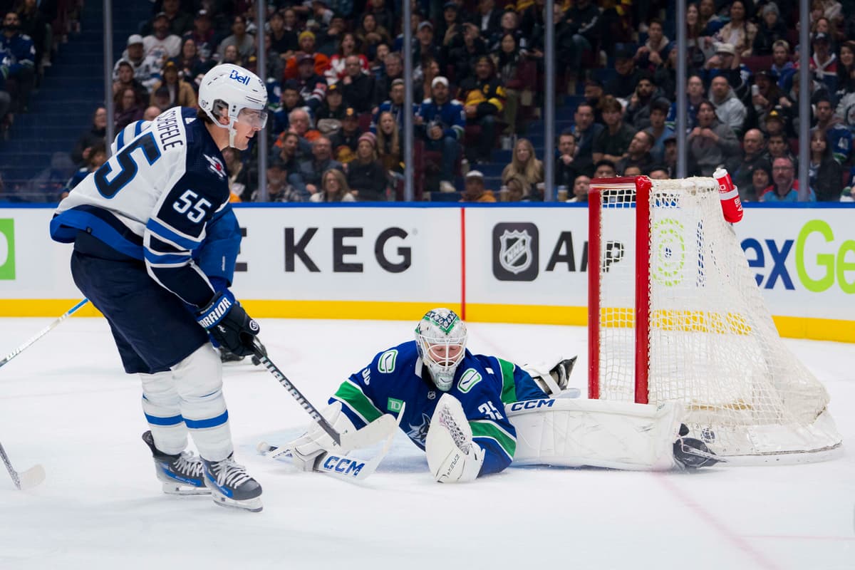 Demko starts, Lekkerimäki and Mancini full participants ahead of Canucks vs. Jets