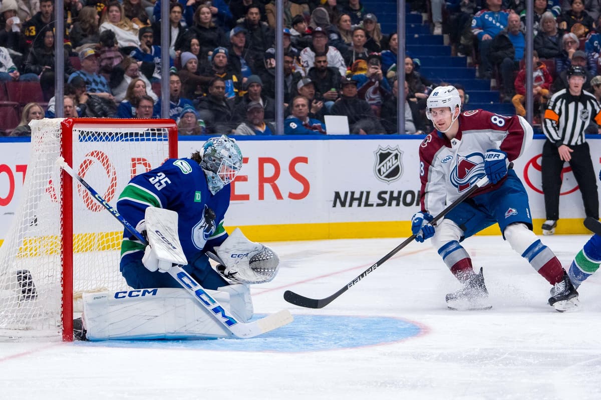 Goaltending decision looms ahead of visit from league-leading Avalanche
