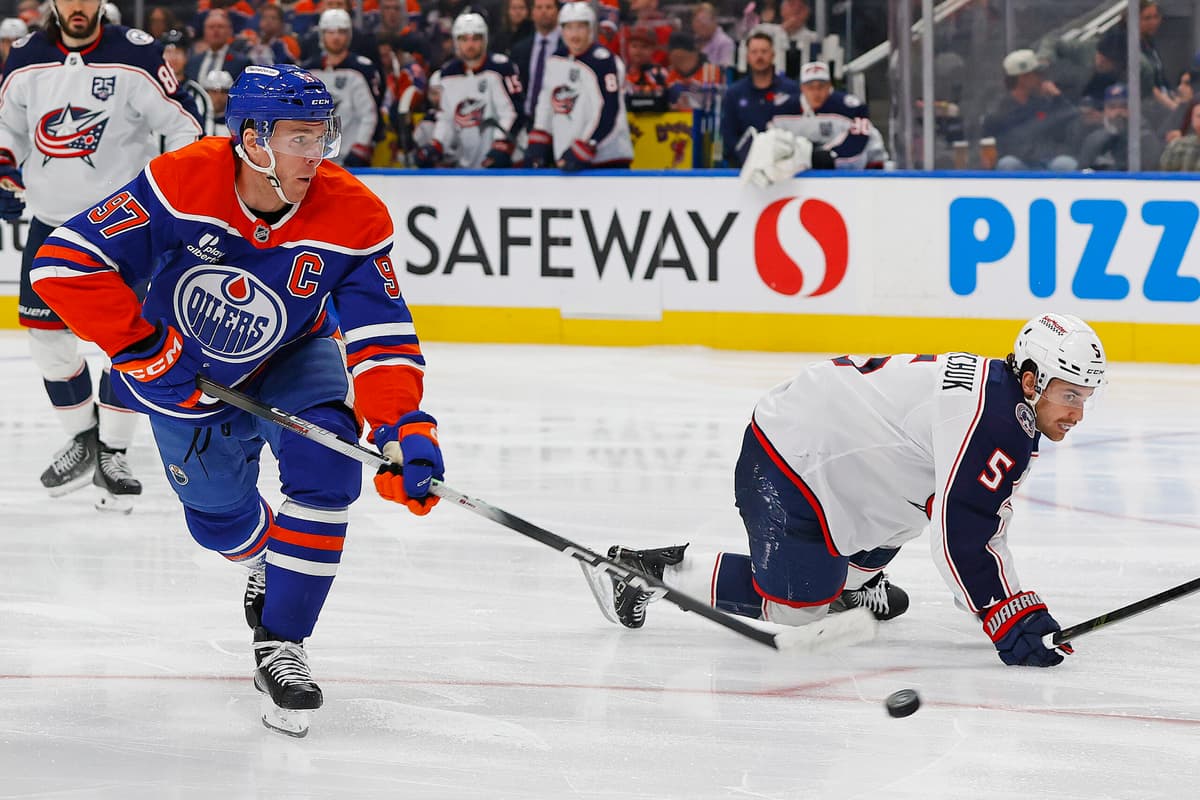 McDavid wills Oilers to uplifting win over Blue Jackets