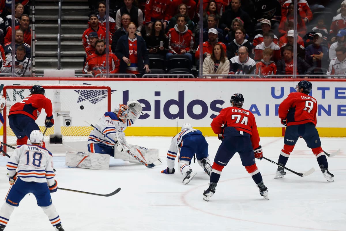 Oilers fall to .500 as Capitals run up the score: Recap, Highlights, and Reaction