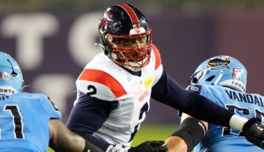 Montreal Alouettes DL Shawn Oakman suspended indefinitely; will miss East Semi-Final