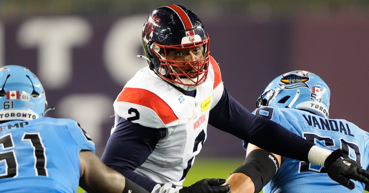 Montreal Alouettes DL Shawn Oakman suspended indefinitely; will miss East Semi-Final