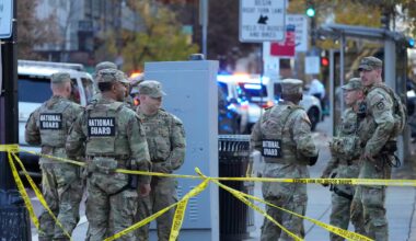 Two National Guard members shot in Washington, D.C., and their condition isn’t known, AP source says - CTV News