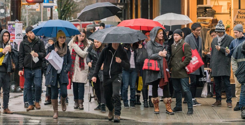 Vancouver rain