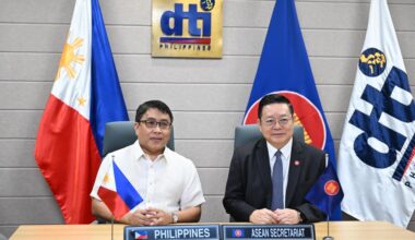 Secretary-General of ASEAN Meets with Undersecretary for International Trade Group, Department of Trade and Industry of the Philippines