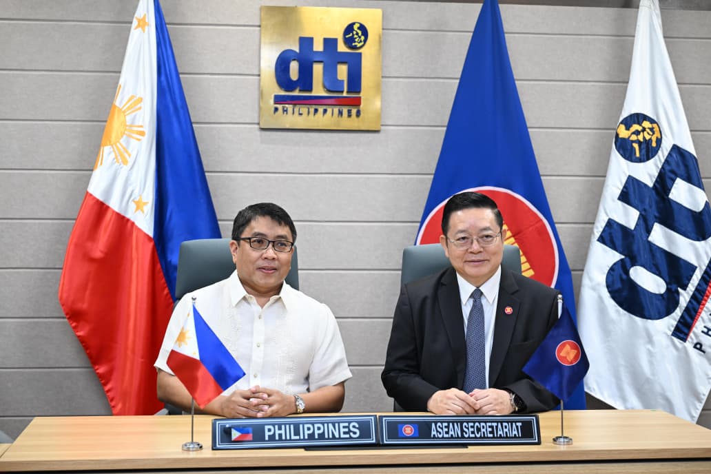 Secretary-General of ASEAN Meets with Undersecretary for International Trade Group, Department of Trade and Industry of the Philippines