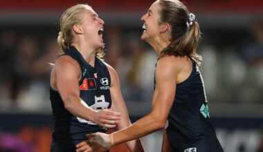 Prelim beckons for Carlton as Hawks exit in straight sets