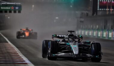 F1 Las Vegas Grand Prix starting grid