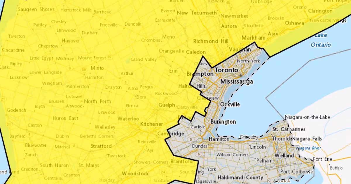 Greater Toronto Area weather: heavy snow expected