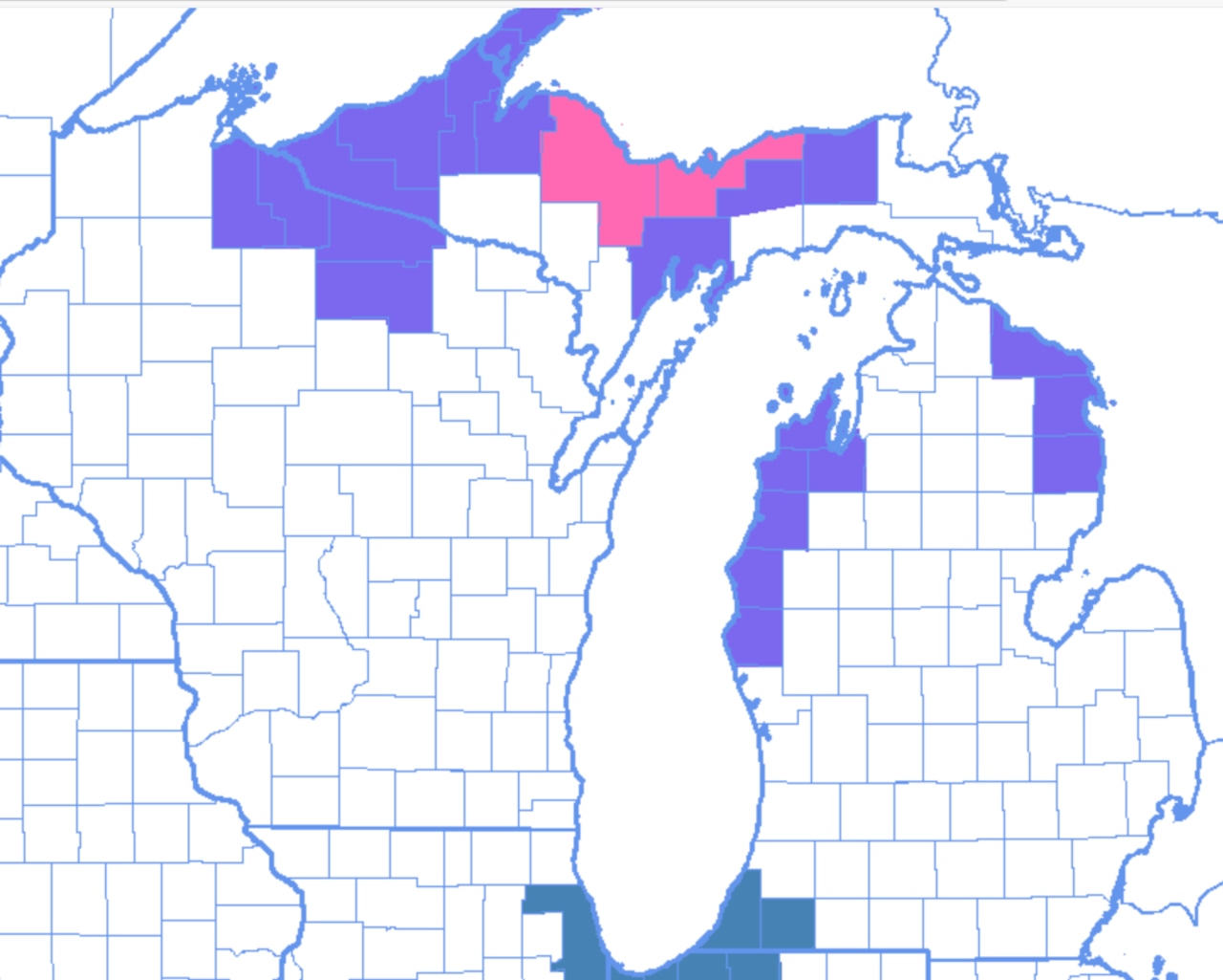 Storm warnings and advisories