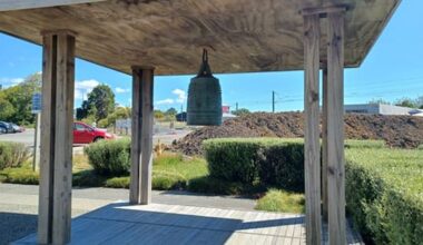 One tonne Peace Bell stolen from Auckland garden