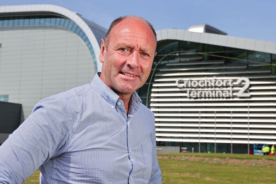 Departing DAA chief executive Kenny Jacobs. Photo: Gerry Mooney