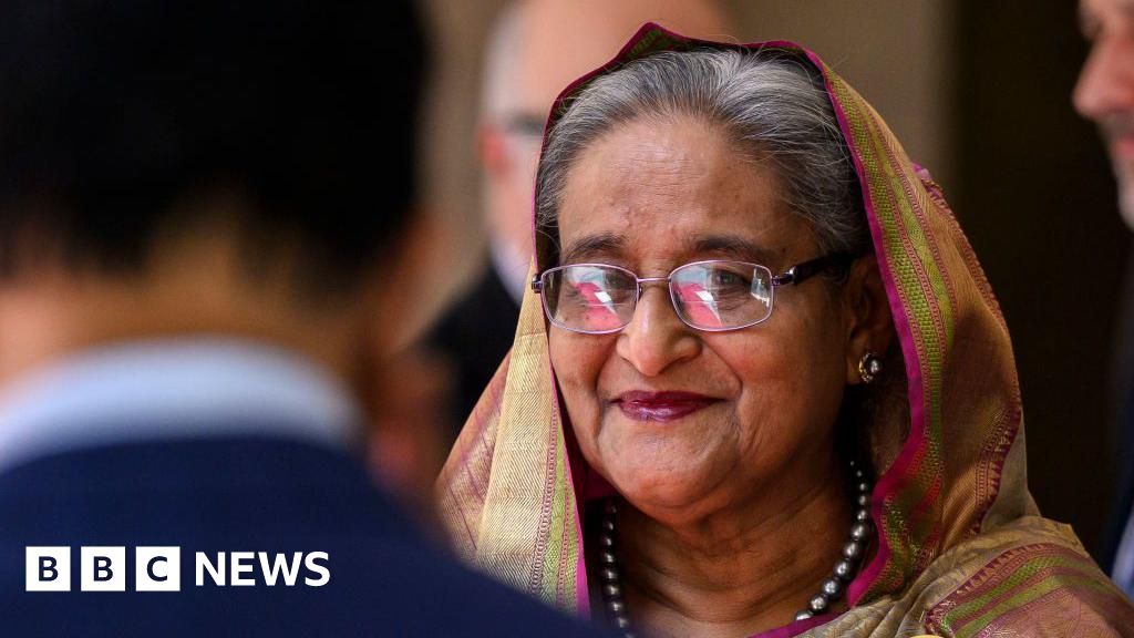 Ex-Bangladesh leader says she's not guilty of crimes against humanity