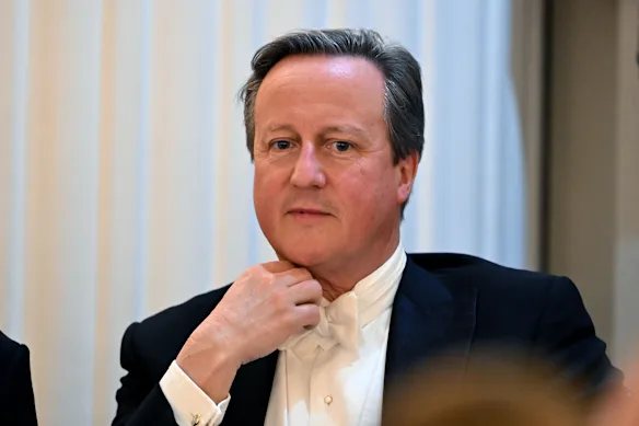 Former British prime minister David Cameron, pictured in May.