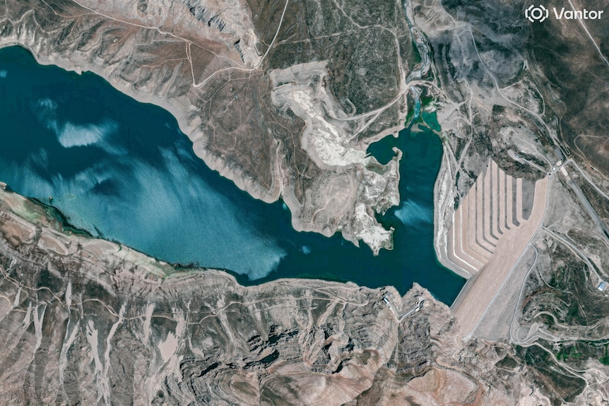 Lar Dam, in Amol, Iran, on July 16, 2025.