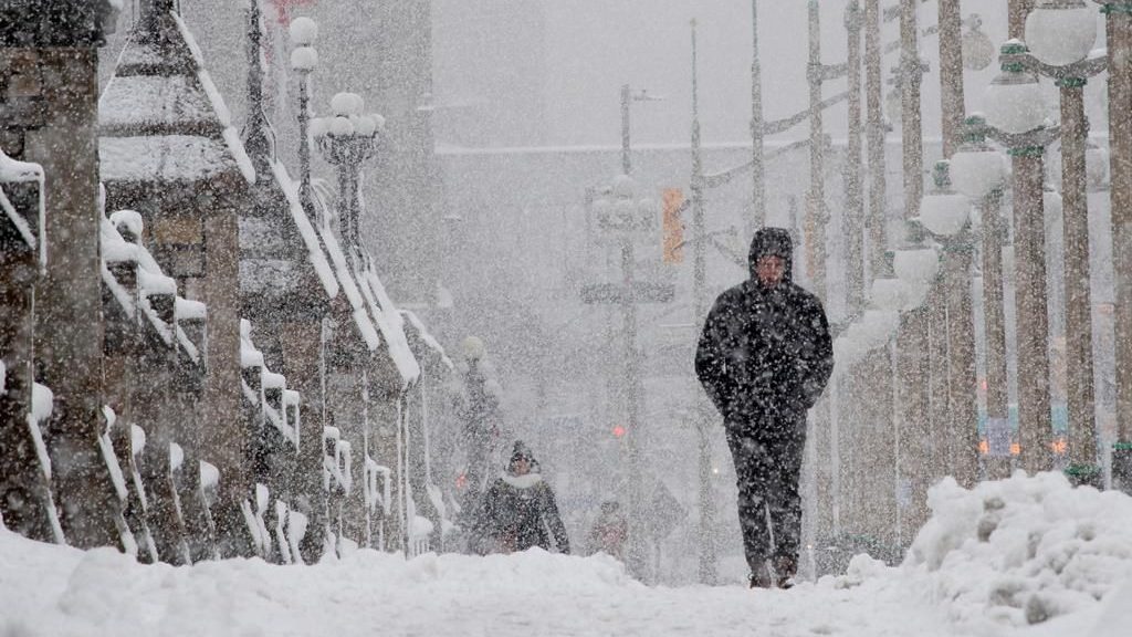 Snow and wintry blast expected in Ottawa this week