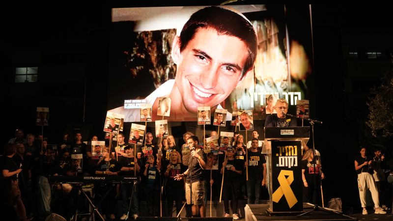 Israel confirms returned body belongs to soldier killed in Gaza in 2014 conflict