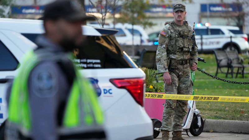 Multiple people shot in Washington, DC, including at least one National Guardsman