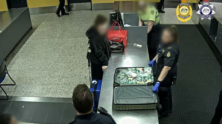 Australian Border Force (ABF) officers seized the illicit drugs on Monday, November 24.