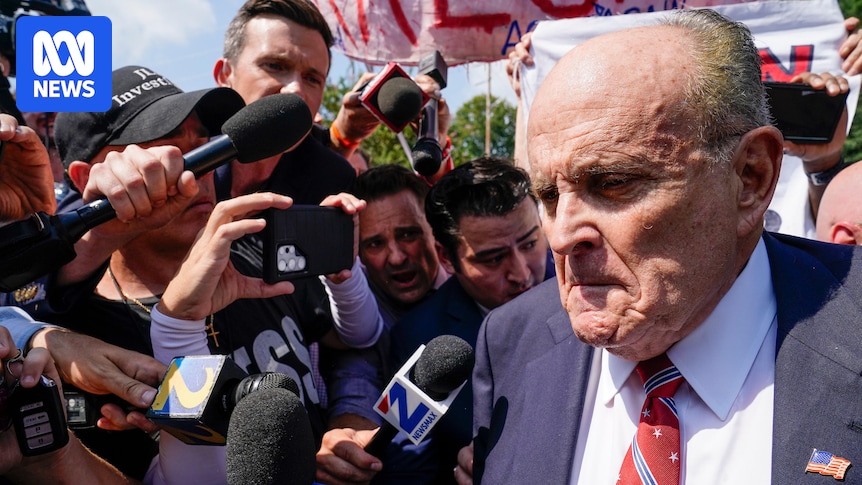 Donald Trump pardons Rudy Giuliani and others involved in trying to overturn 2020 election