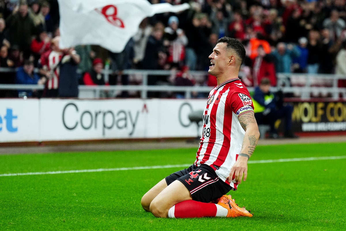 Regis Le Bris hails Granit Xhaka influence as midfielder earns Sunderland point