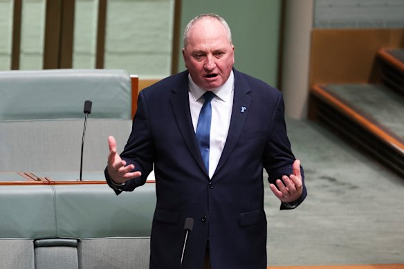 Nationals MP Barnaby Joyce.