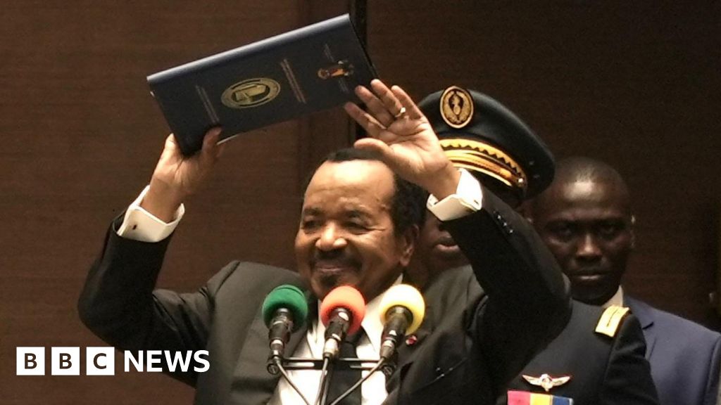 Paul Biya sworn in for eighth term as Cameroon's president