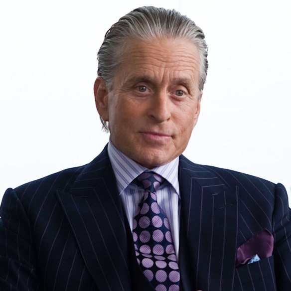 Michael Douglas as Gordon Gecko in Wall Street: Money Never Sleeps. The Mooch had a brief cameo in the 2010 movie. 