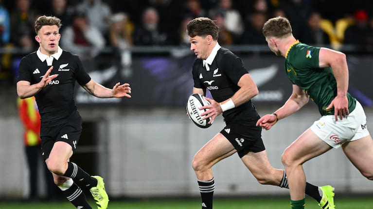 The decision making of Beauden Barrett, seen here running against the Springboks, will be crucial.