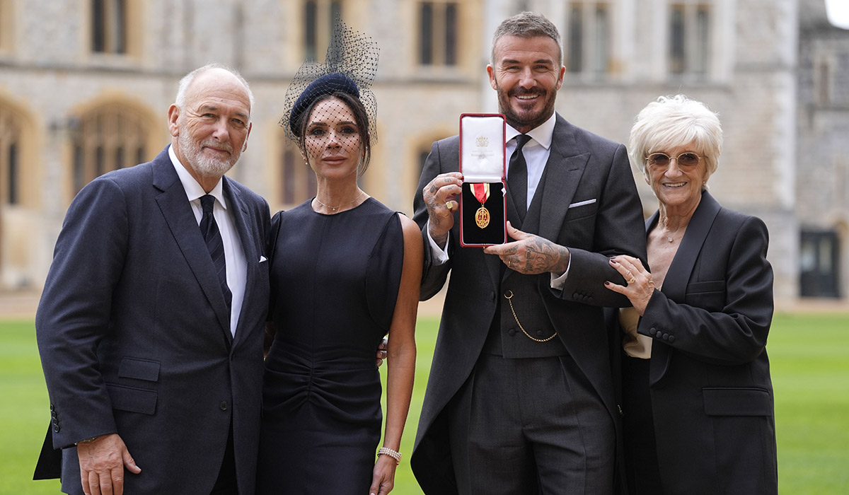 Lady Victoria Beckham's special gift for Sir David as he's finally knighted
