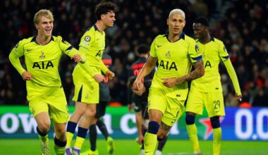 Tottenham duo Archie Gray and Lucas Bergvall prove a point to Thomas Frank