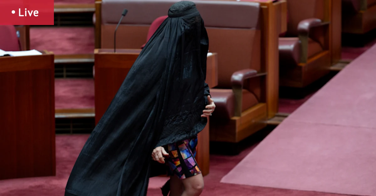 Pauline Hanson censured by Senate after burqa stunt, meets with Barnaby Joyce; Labor Nauru deal slammed by David Pocock, David Shoebridge; CareSuper probes Russian oil links