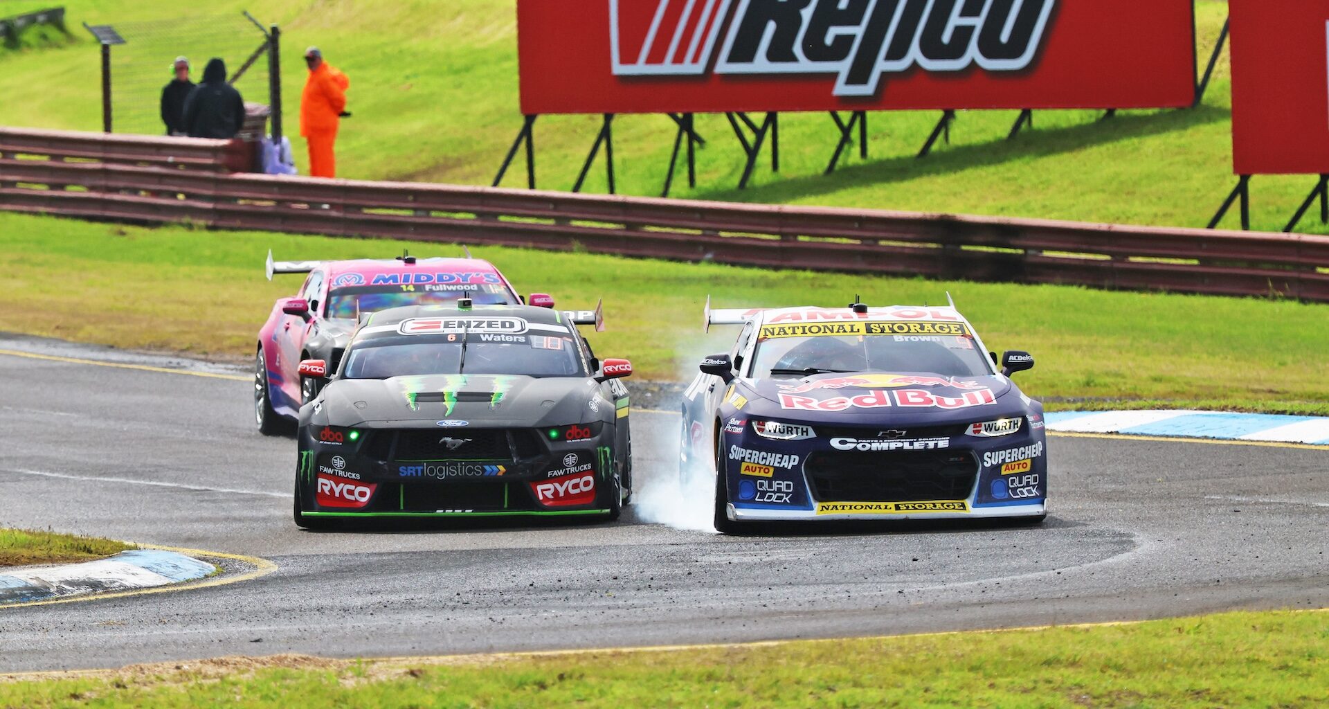 Stewards explain Waters penalty, Brown unsure of contact - Supercars