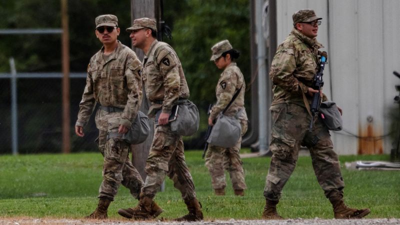Texas National Guard troops expected to leave Chicago and return home, source says