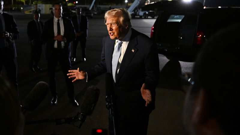 Venezuela: Officials say Trump hasn’t made a decision on strike