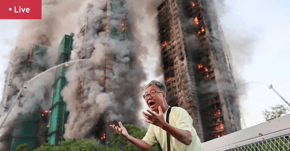 Multiple dead, hundreds missing in fire engulfing apartment buildings