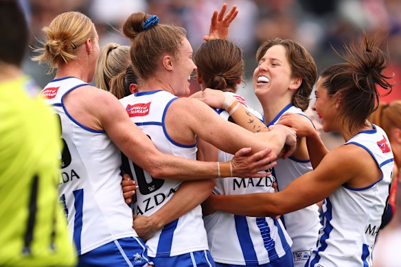 They’ve done it again. North Melbourne have booked a spot in the 2025 AFLW Grand Final. 
