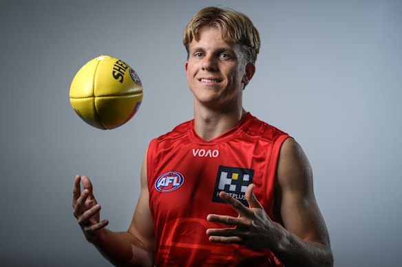 Zeke Uwland was one of a number of academy players selected high in the draft.