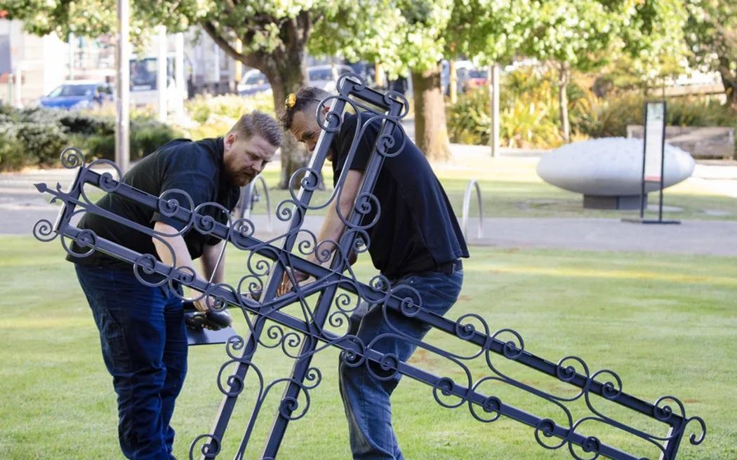 Christchurch public art piece stolen soon after being installed