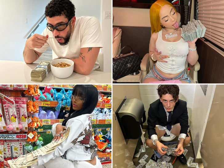 Stars With Cash Money!