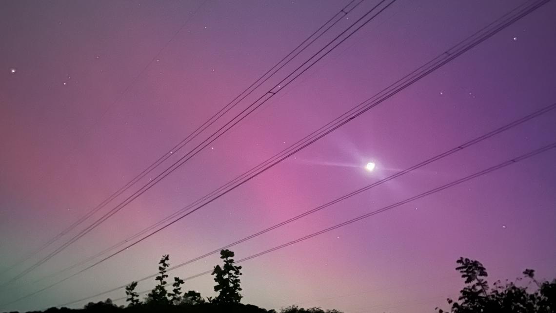 Northern lights may hit St. Louis' skies Tuesday night thanks to a rare geomagnetic storm